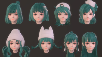 Anime:Z-Pki3d0-Cm= Hair