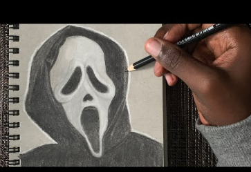 Drawing: Nl2qdfgosl0=Ghostface