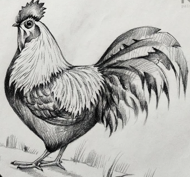 Drawing:Kqu30c7x4xo= Rooster