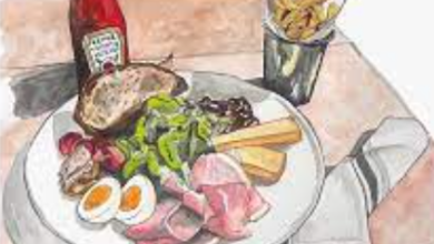 Drawing: Klajudwpteg= Food