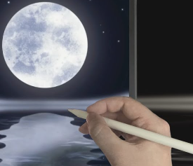 Drawing:Dmky3i7lnm8= Moon