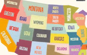 Printable:Uj3t4zt70_Q= Map of the Us